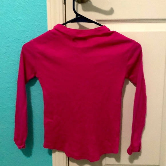 Roebuck and co Long sleeve shirt - size S kids - color pink and black - Picture 2 of 3